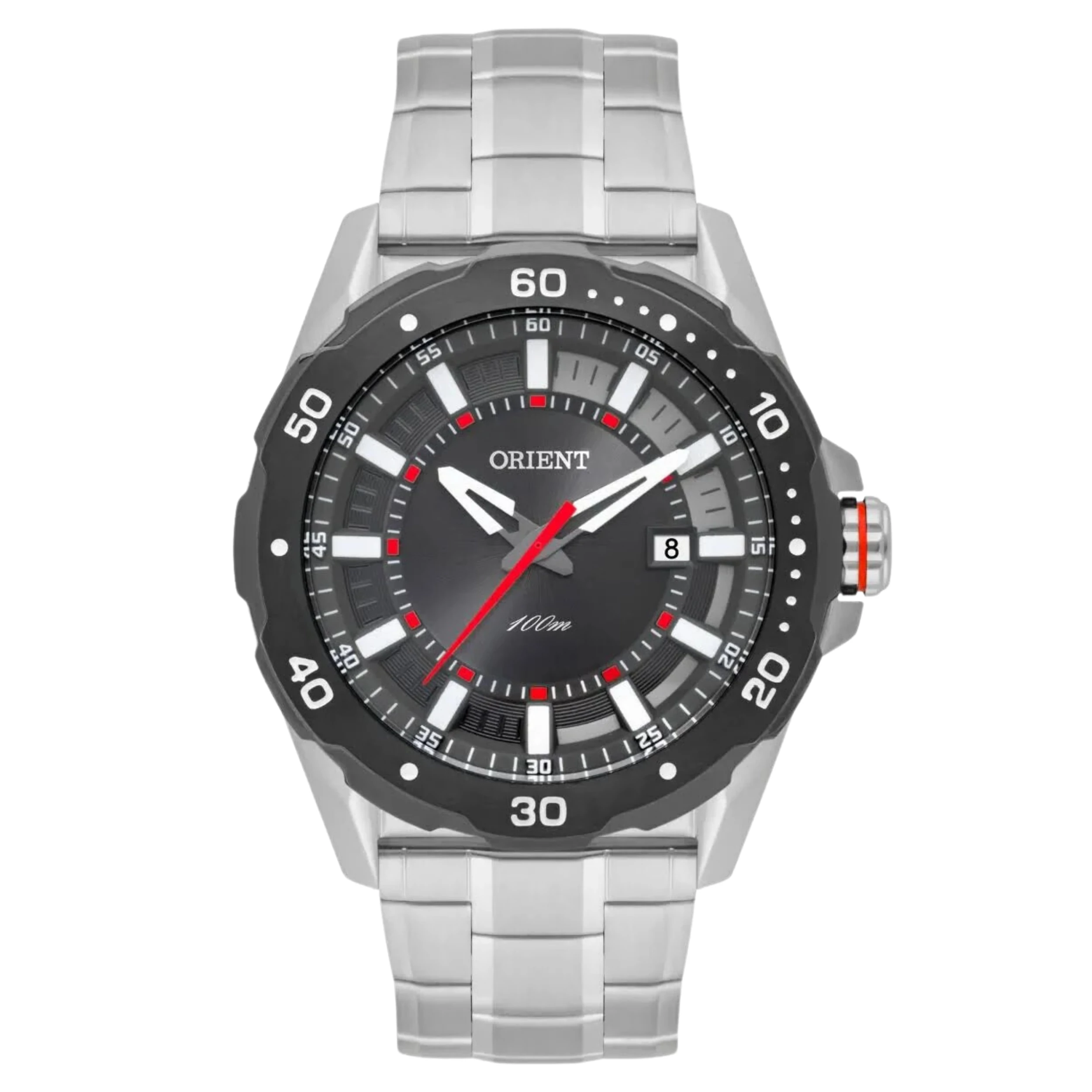 Relógio Orient Masculino Analógico Metal Prata - MBSS1477 P1SX