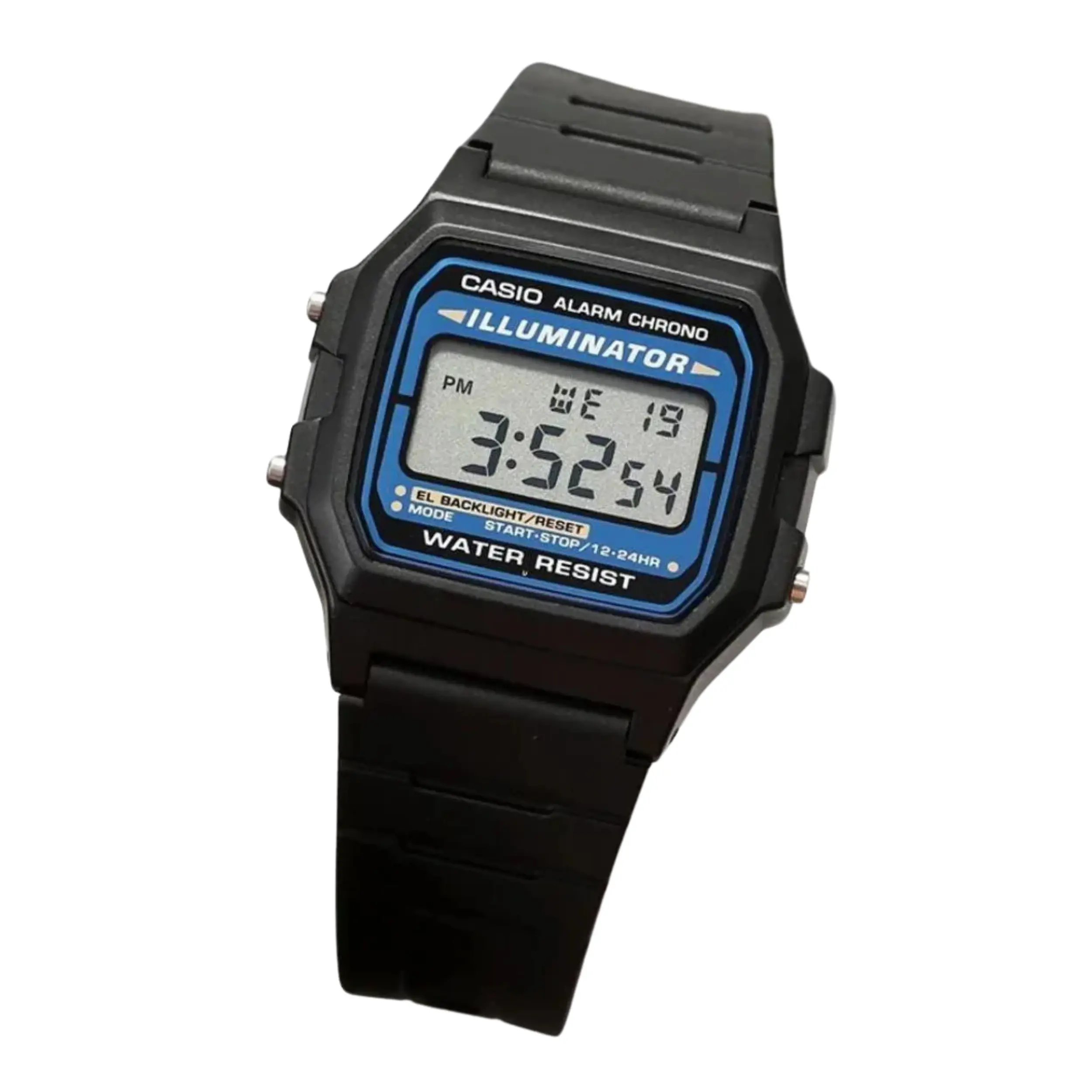 Relógio Casio Unissex Digital Resina Preto - F-105W-1ADF-SC - Imagem 3