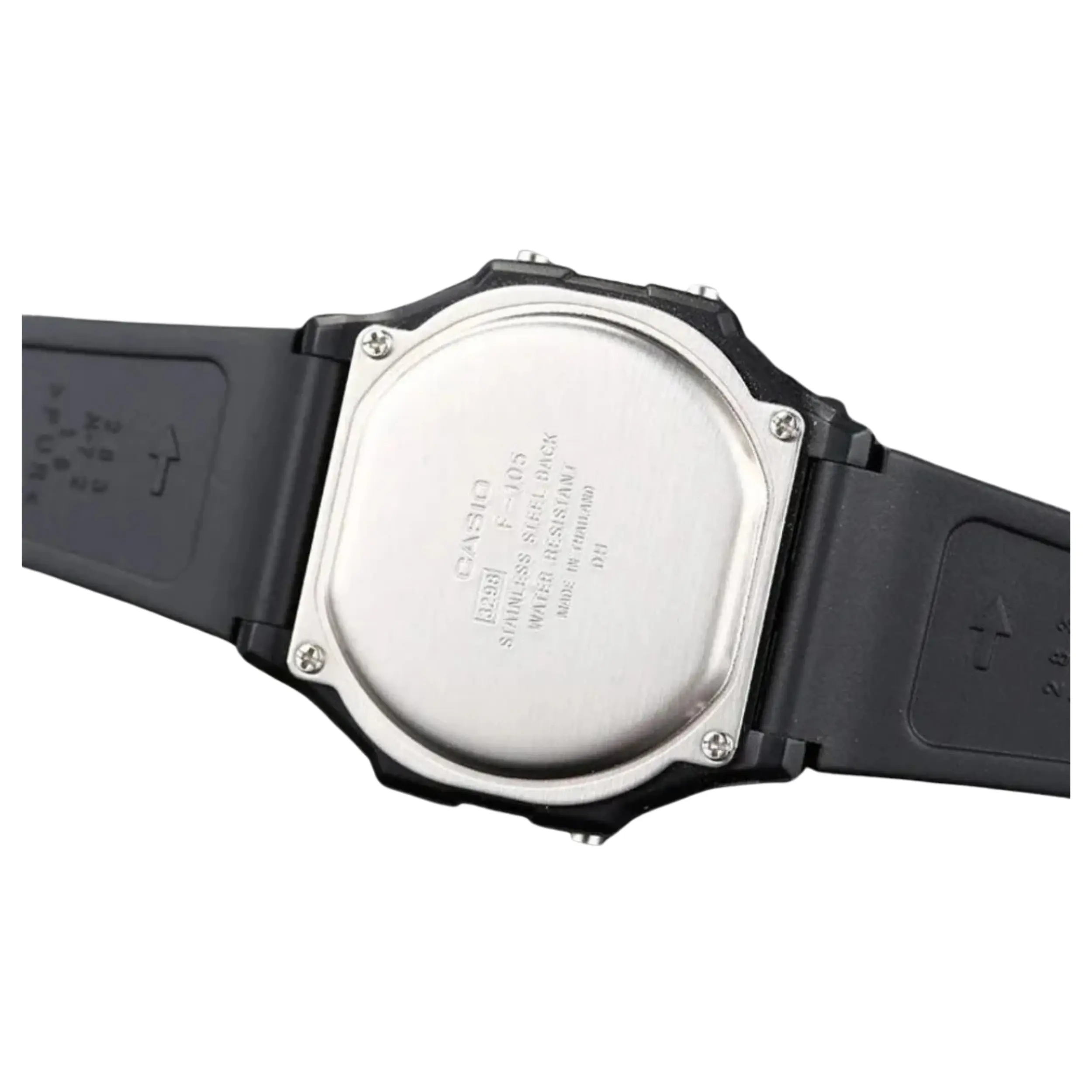Relógio Casio Unissex Digital Resina Preto - F-105W-1ADF-SC - Imagem 4