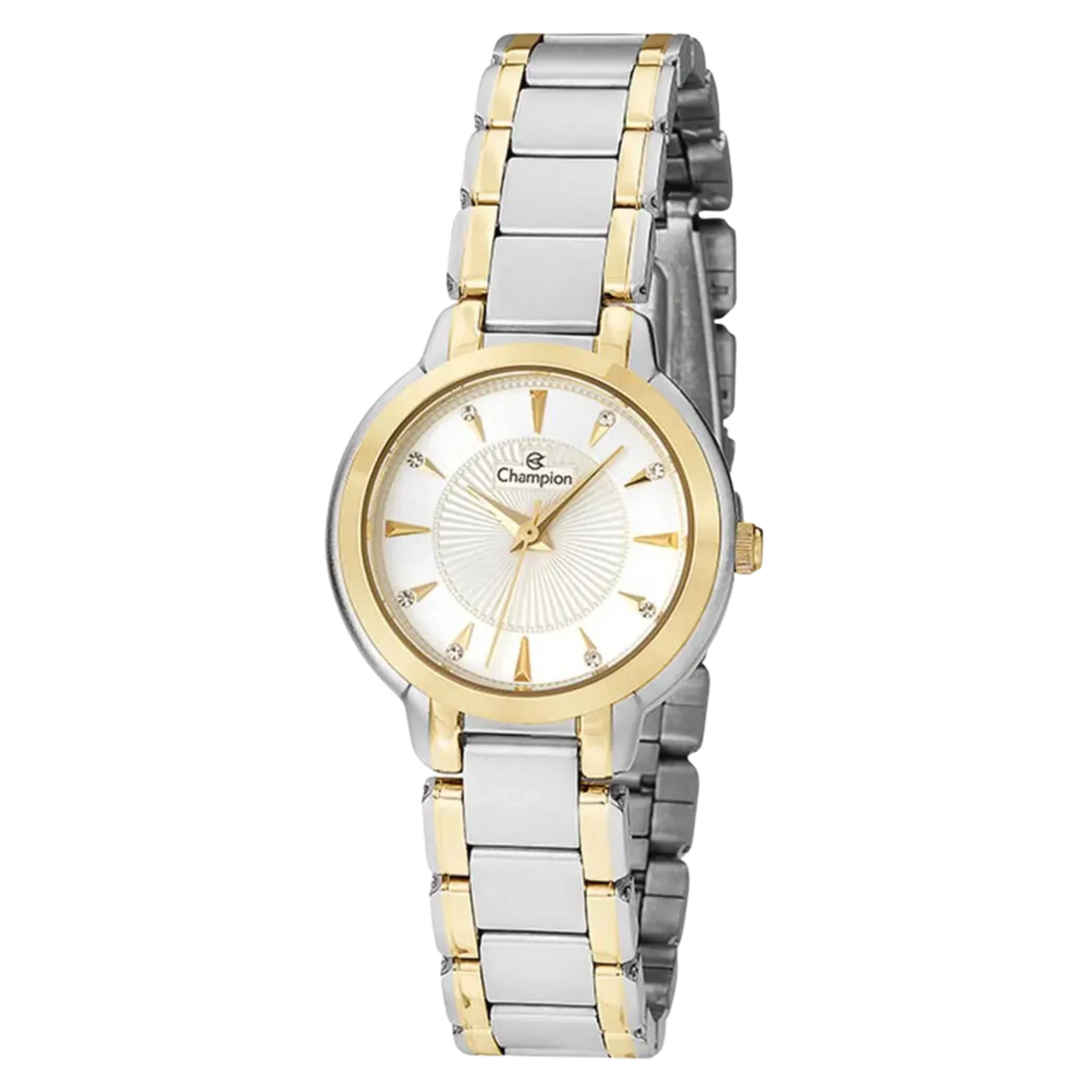 Relógio Champion Feminino Analógico Metal Bicolor - CH24937B