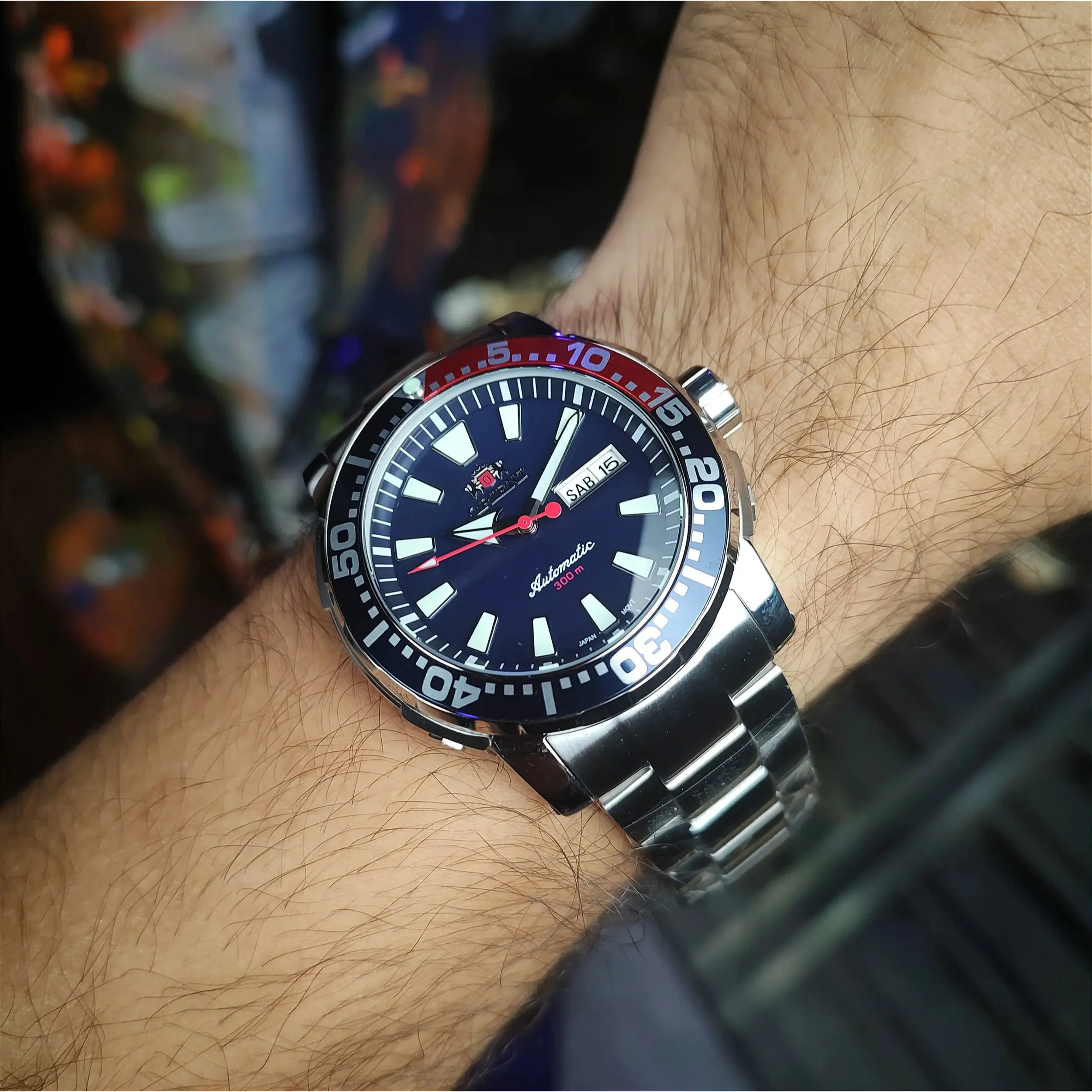 Relógio Orient Masculino Automático Metal Prata - F49SS034 D1SX - Imagem 2