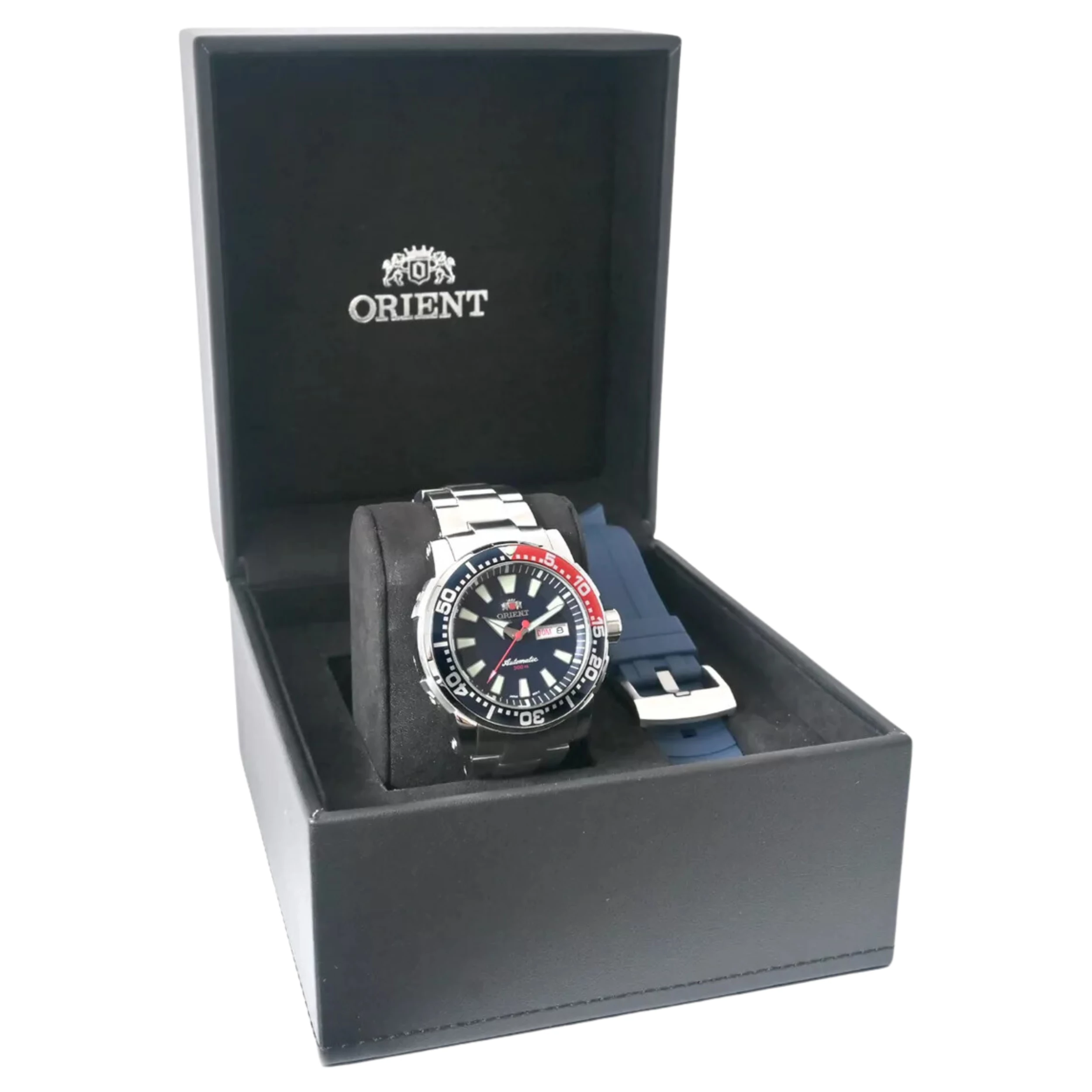 Relógio Orient Masculino Automático Metal Prata - F49SS034 D1SX - Imagem 5