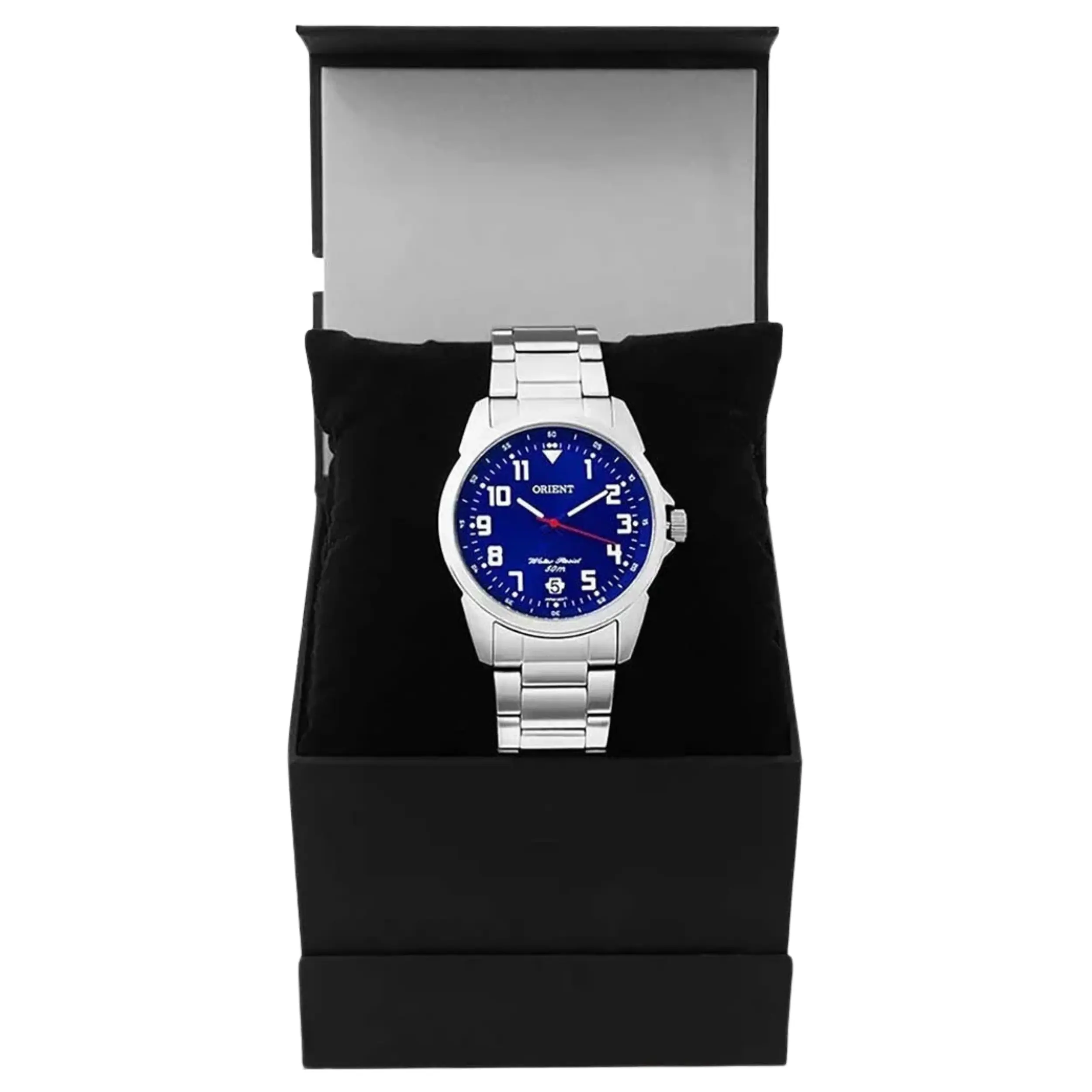 Relógio Orient Masculino Analógico Metal Prata - MBSS1154A D2SX - Imagem 6