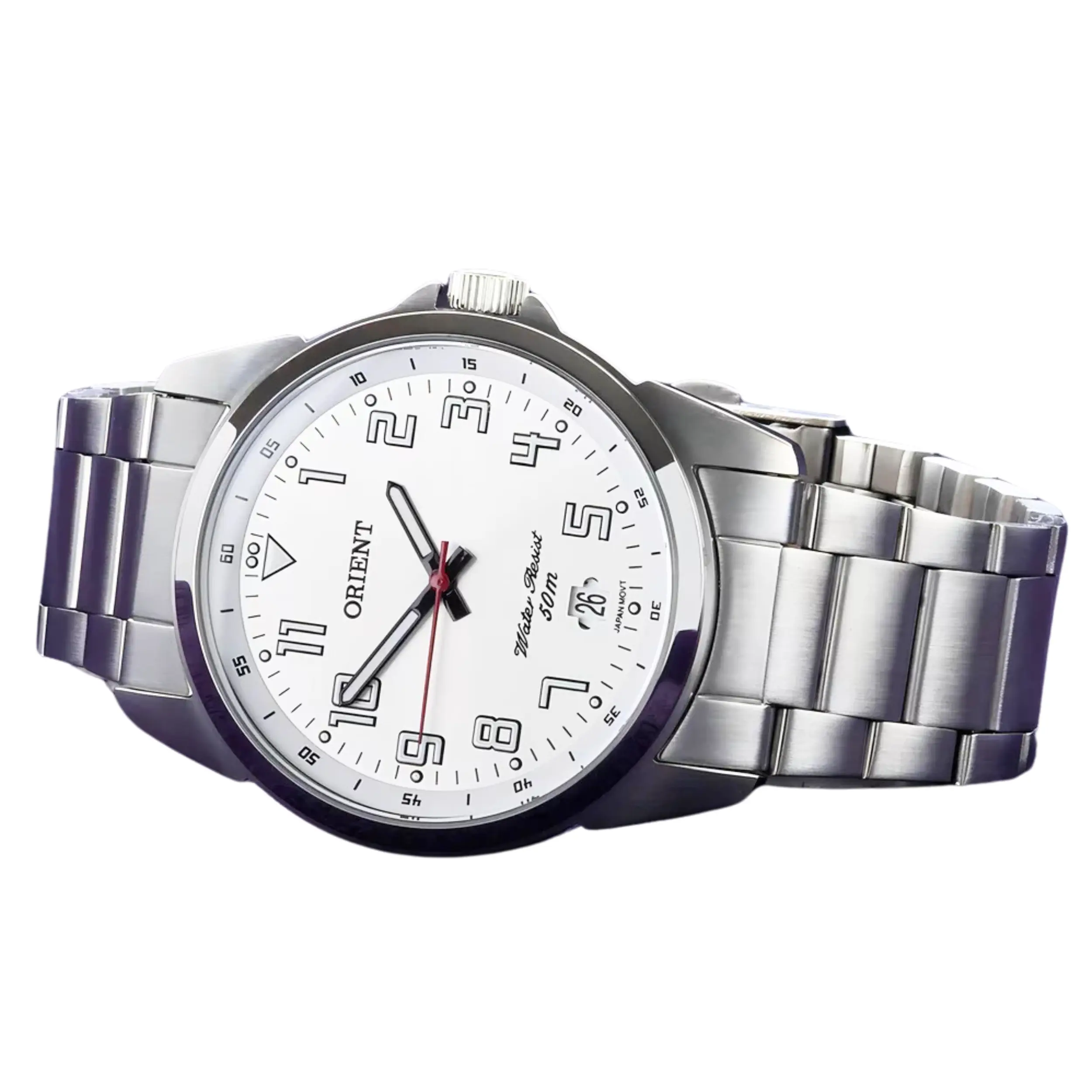 Relógio Orient Masculino Analógico Metal Prata - MBSS1154A S2SX - Imagem 3