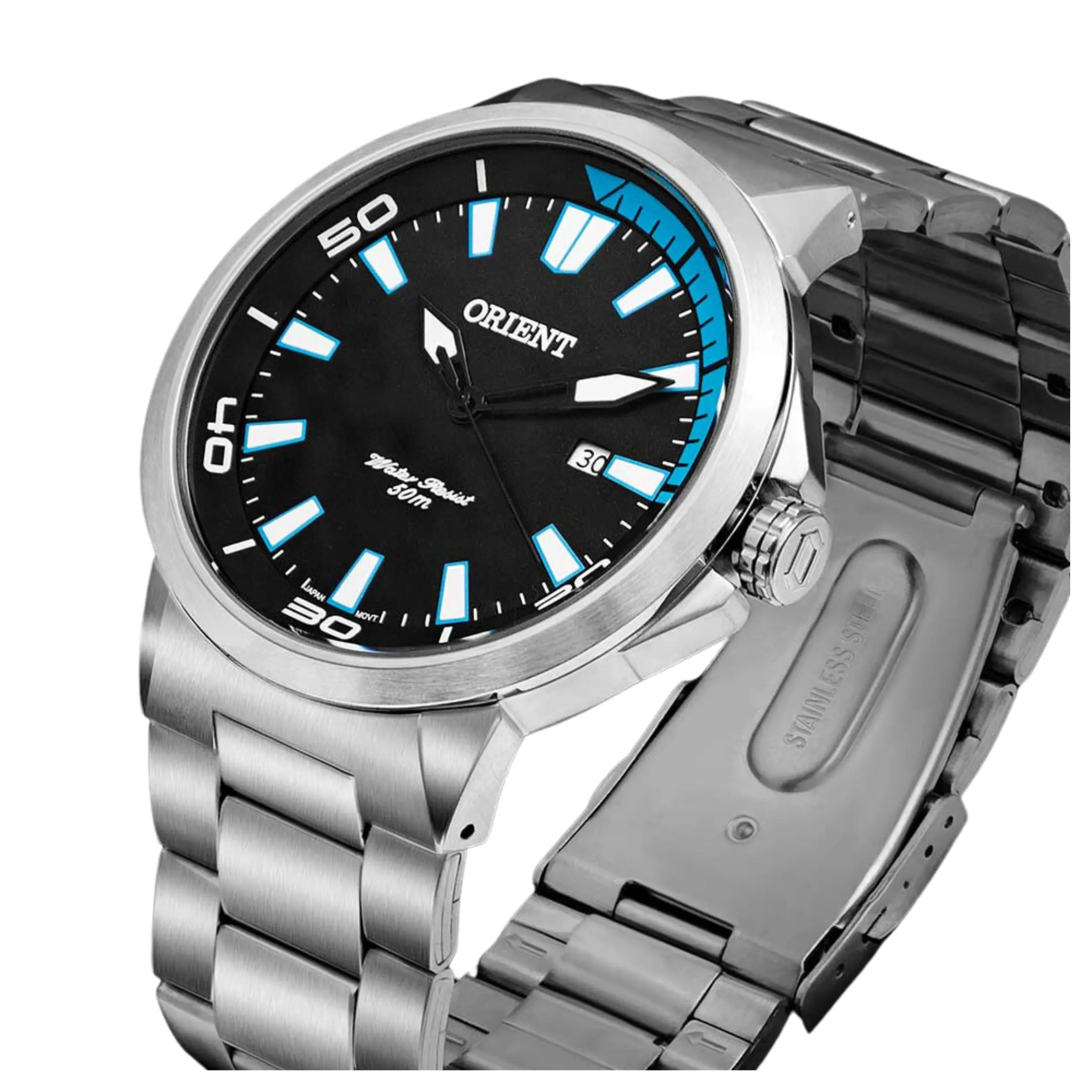 Relógio Orient Masculino Analógico Metal Prata - MBSS1196A PASX - Imagem 4
