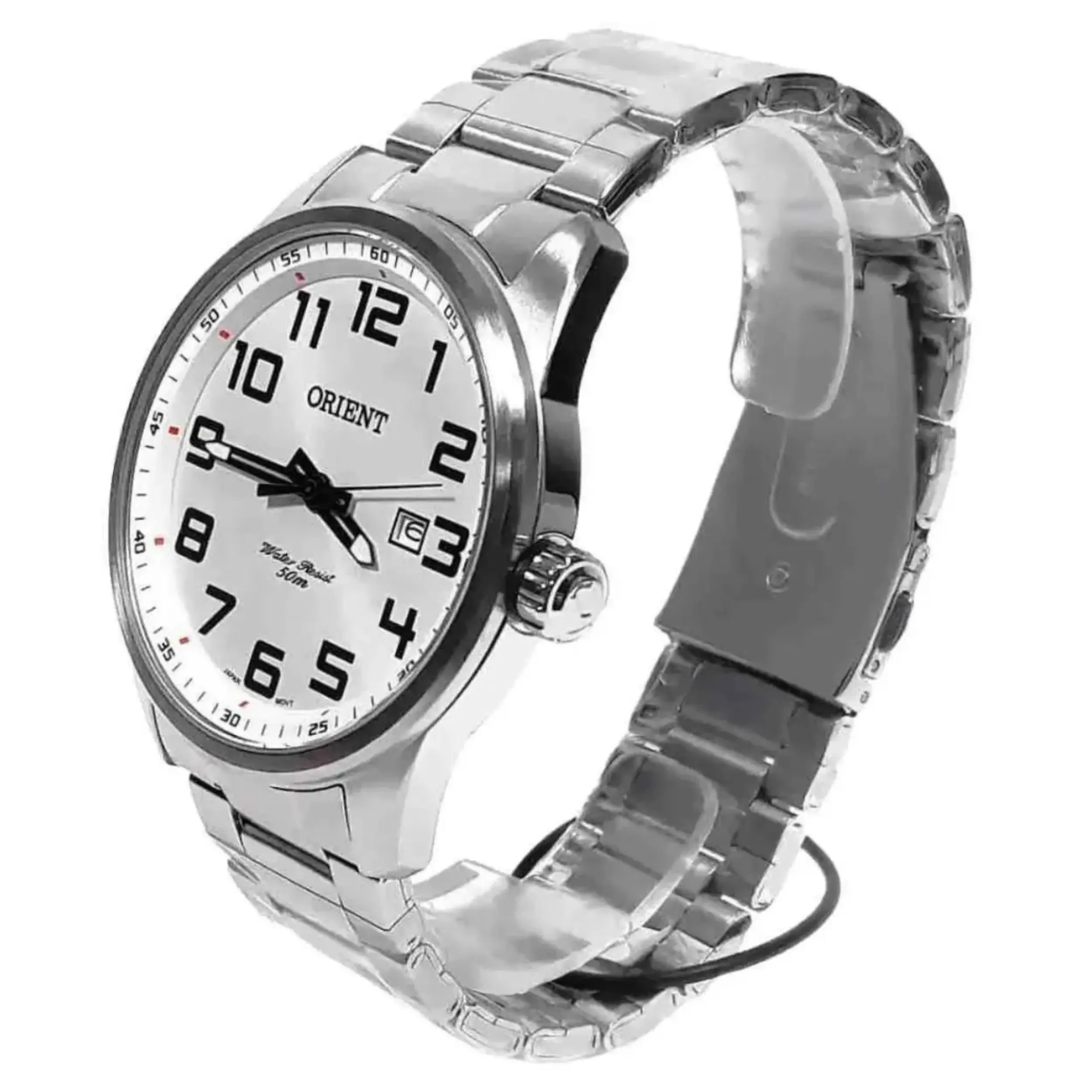 Relógio Orient Masculino Analógico Metal Prata - MBSS1271 S2SX - Imagem 3