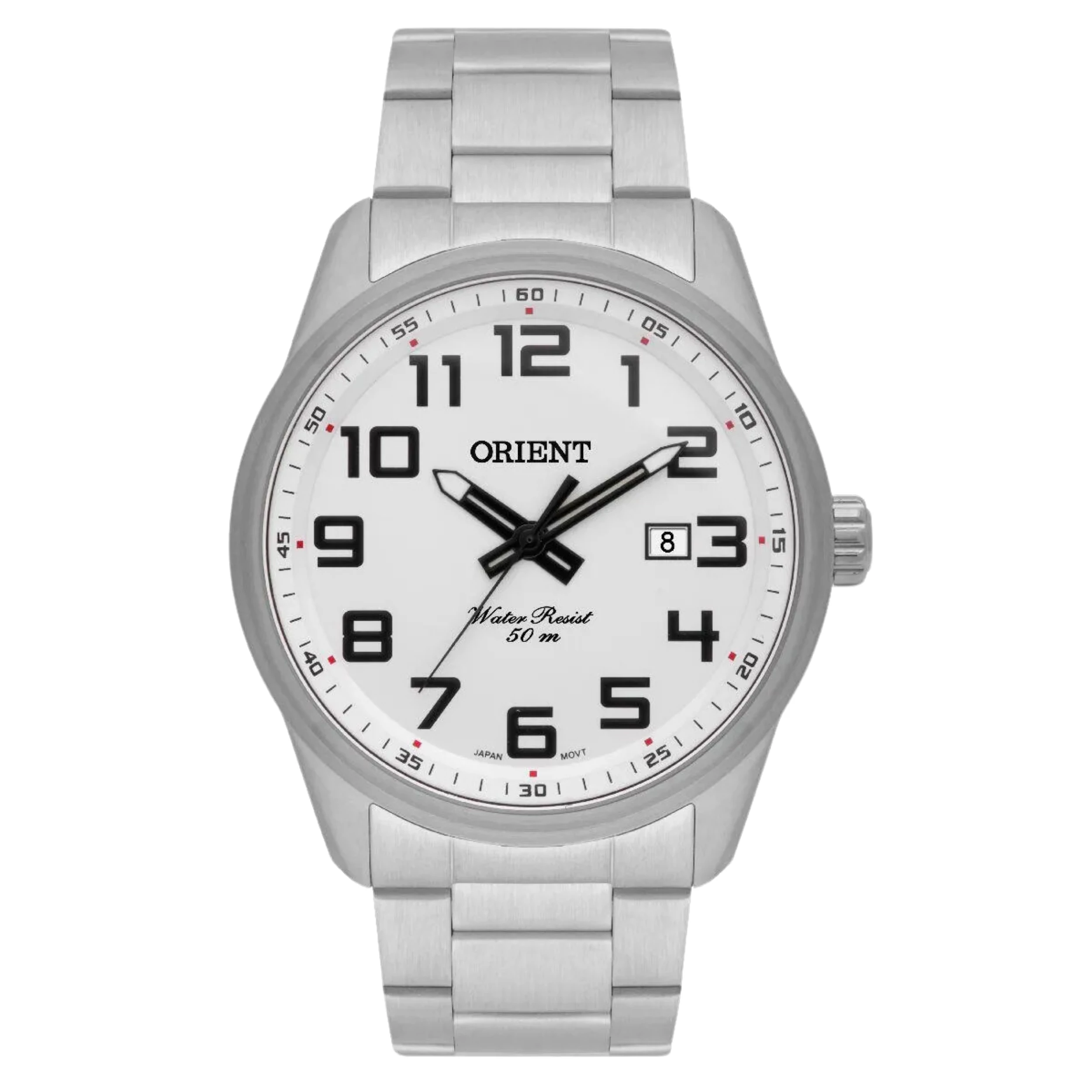 Relógio Orient Masculino Analógico Metal Prata - MBSS1271 S2SX