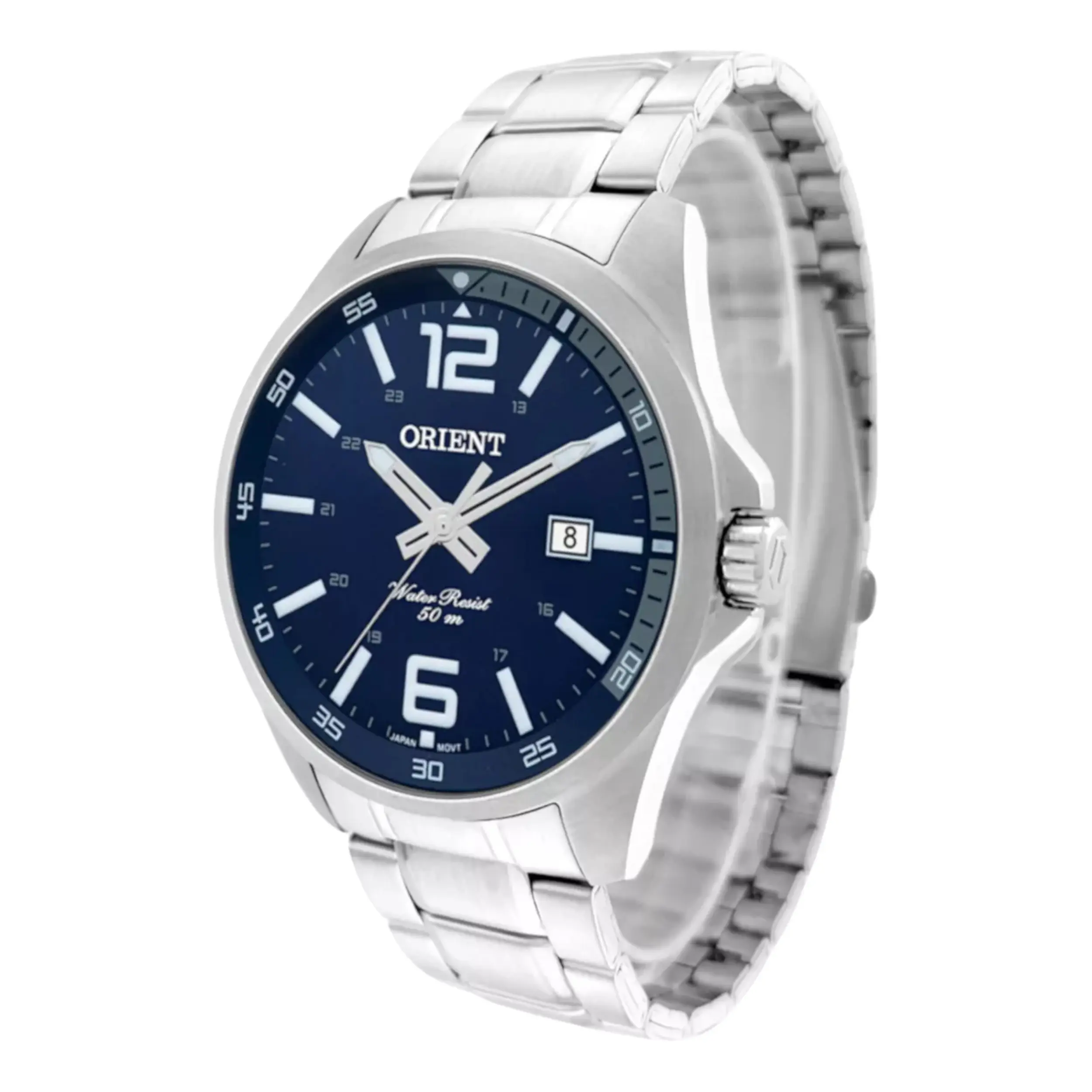 Relógio Orient Masculino Analógico Metal Prata - MBSS1275 D2SX - Imagem 4
