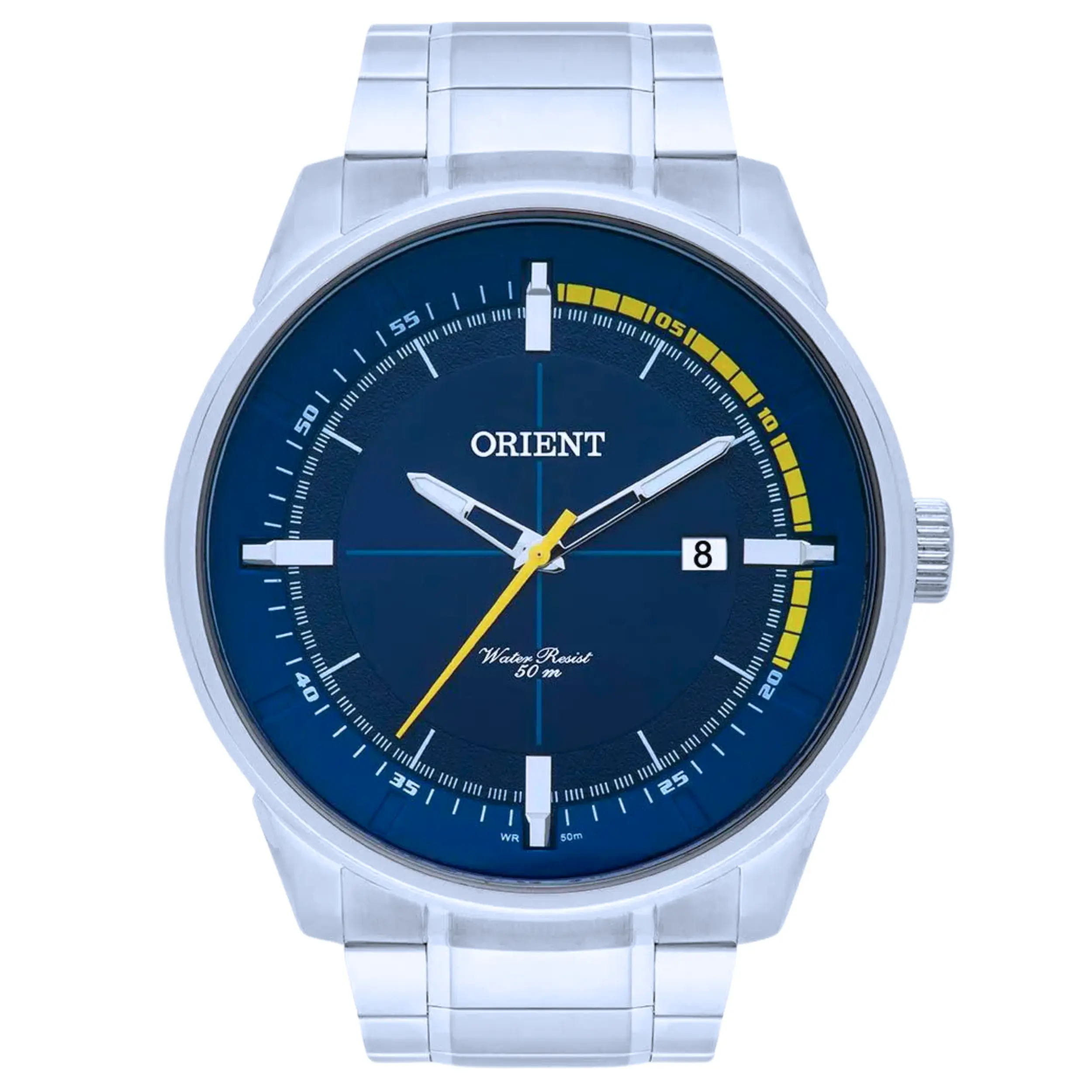 Relógio Orient Masculino Analógico Metal Prata - MBSS1295 D1SX