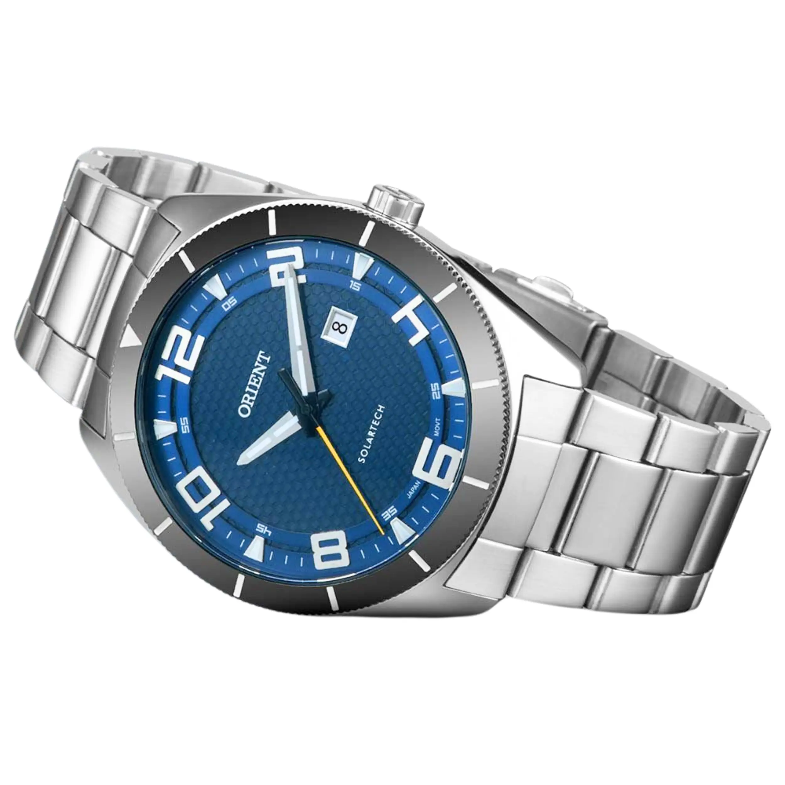 Relógio Orient Masculino Analógico Metal Prata - MBSS1488 D2SX - Imagem 3