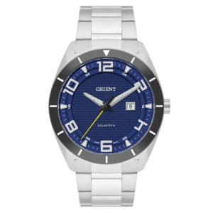 Relógio Orient Masculino Analógico Metal Prata - MBSS1488 D2SX