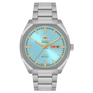 Relógio Orient Masculino Automático Metal Prata - NH3SS008 A1SX