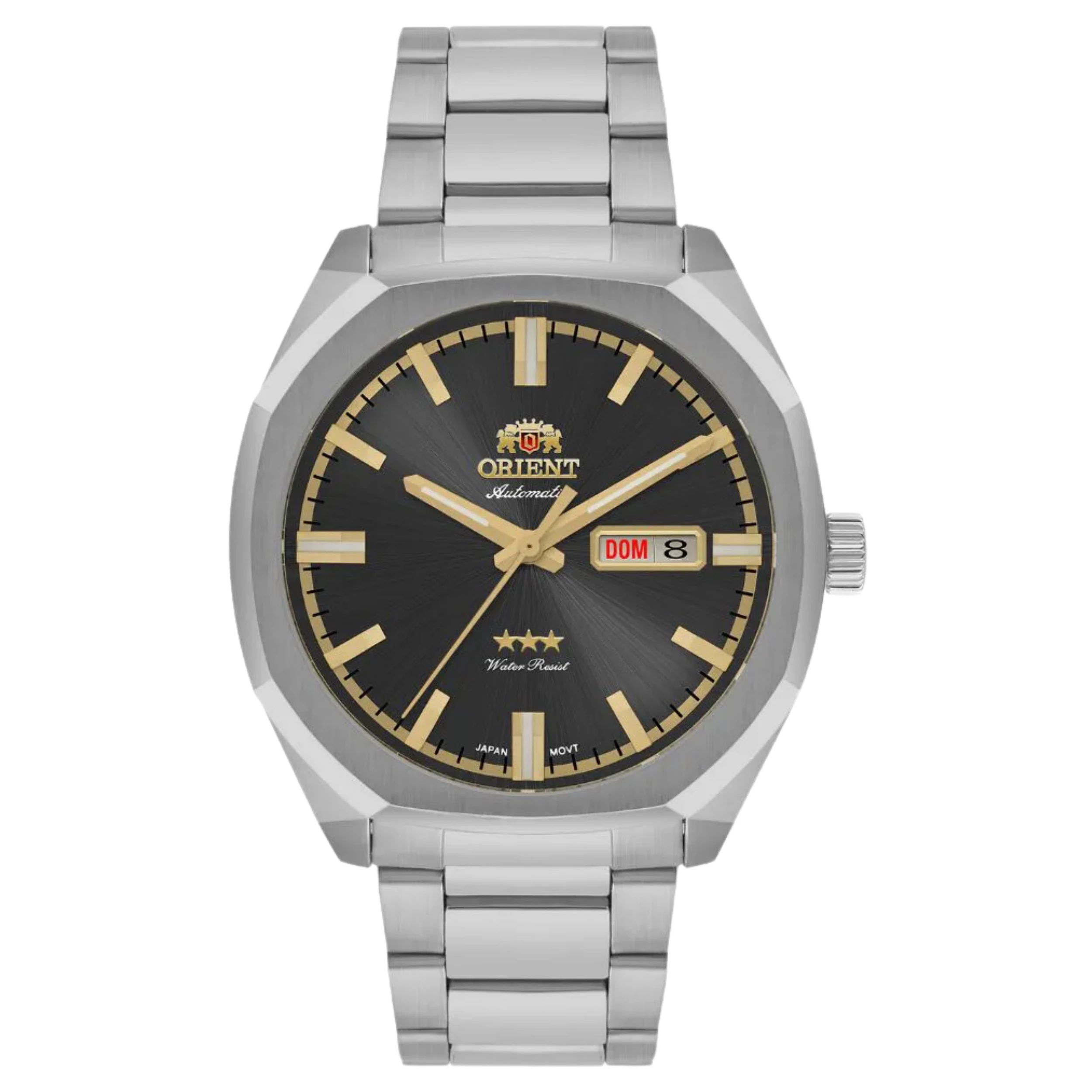 Relógio Orient Masculino Automático Metal Prata - NH3SS008 G1SX