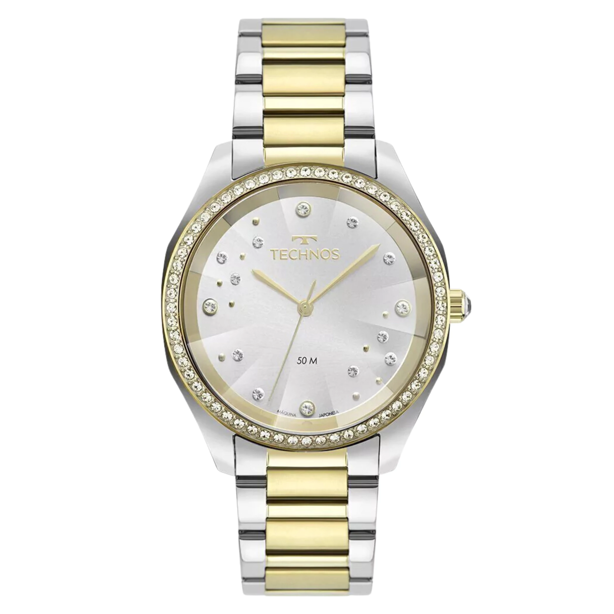 Relógio Technos Feminino Analógico Metal Bicolor - 2036MMI/1K