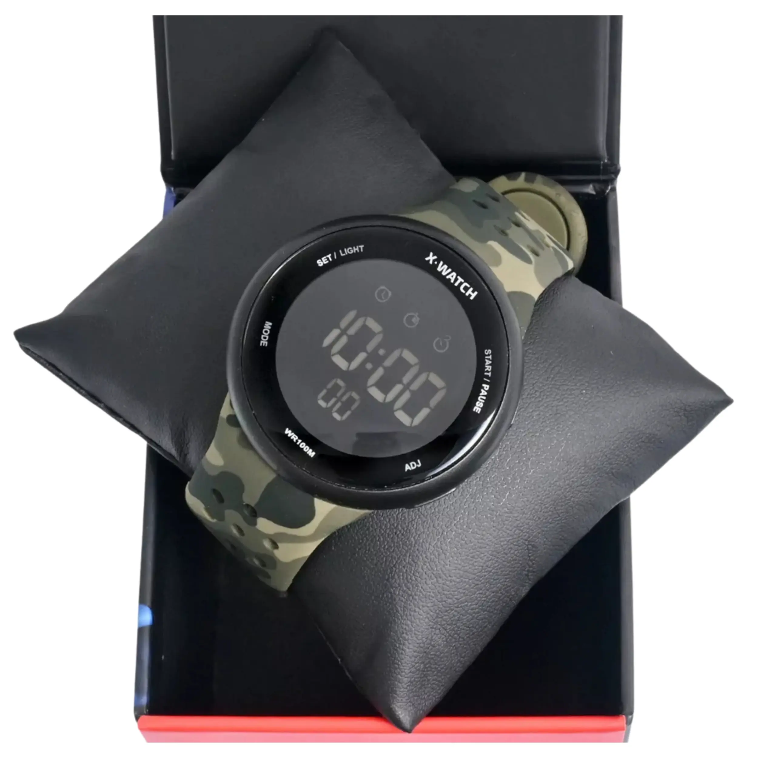 Relógio X-Watch Masculino Digital Silicone Verde - XMPPD486W PXEF - Imagem 4